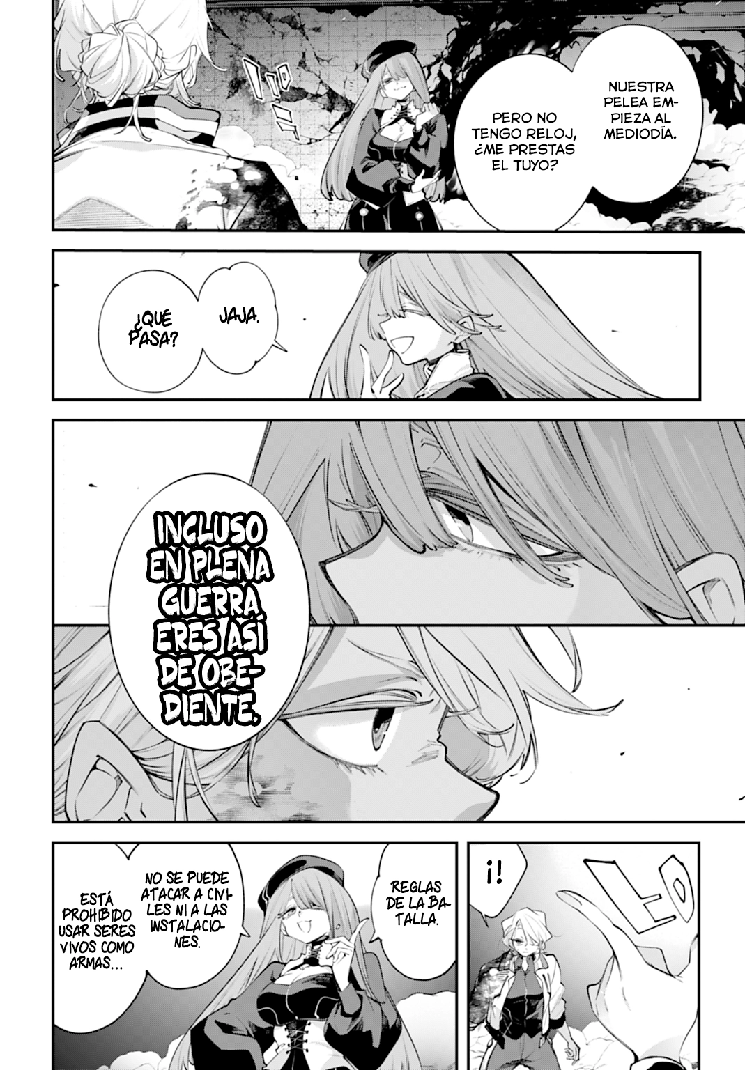 Rekkyou Sensen Capitulo 27 página 36