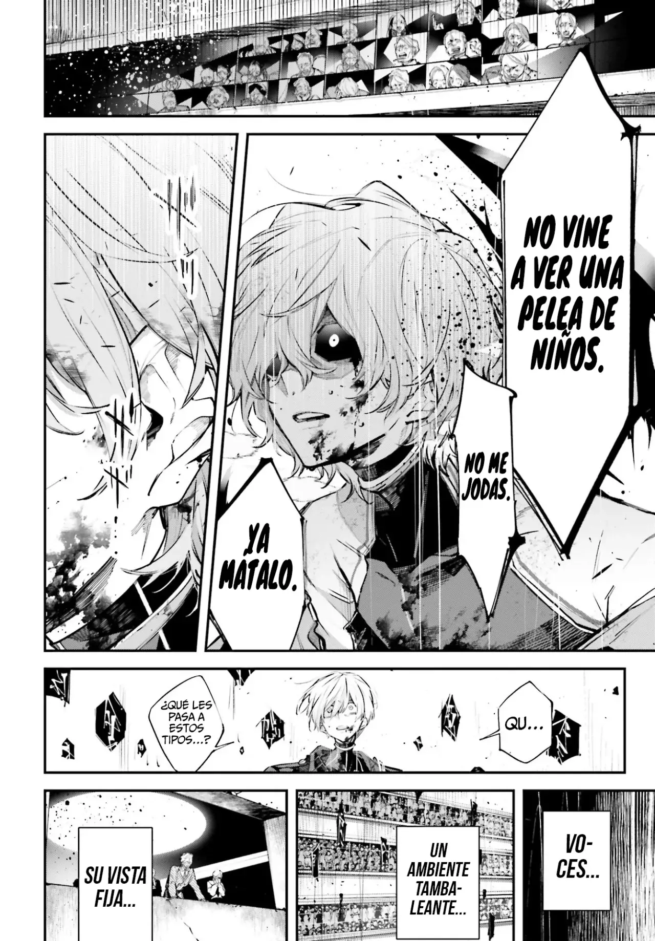 Rekkyou Sensen Capitulo 3: Neblina, cuchillo, rosa página 12
