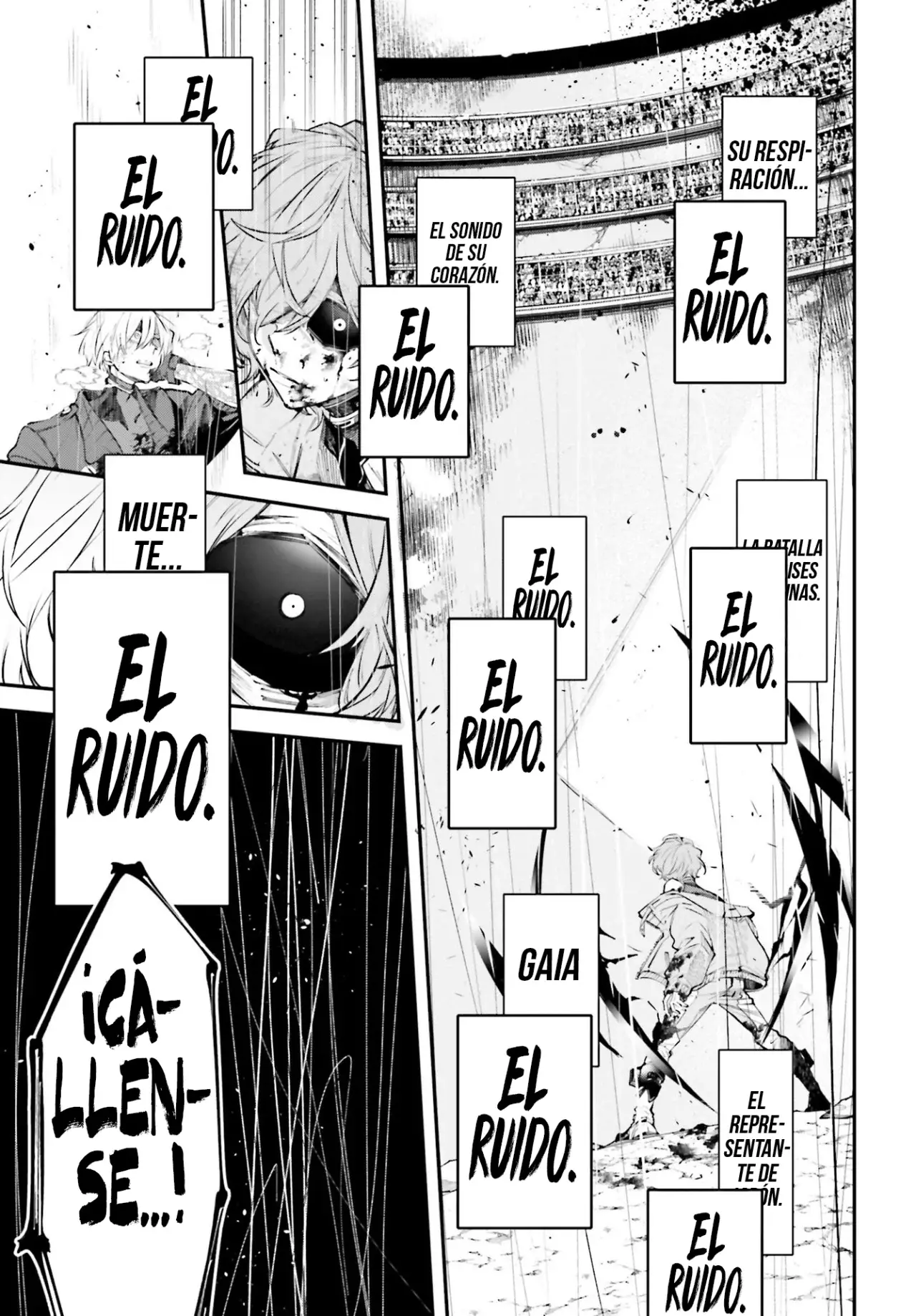 Rekkyou Sensen Capitulo 3: Neblina, cuchillo, rosa página 13