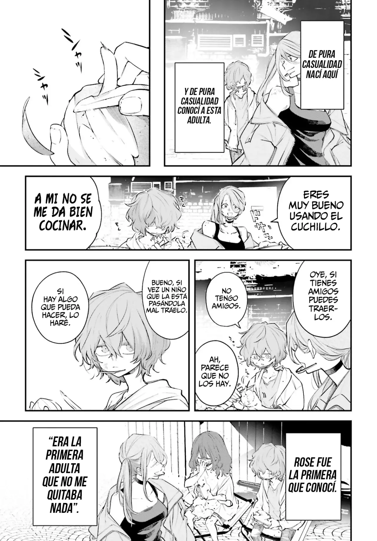 Rekkyou Sensen Capitulo 3: Neblina, cuchillo, rosa página 19