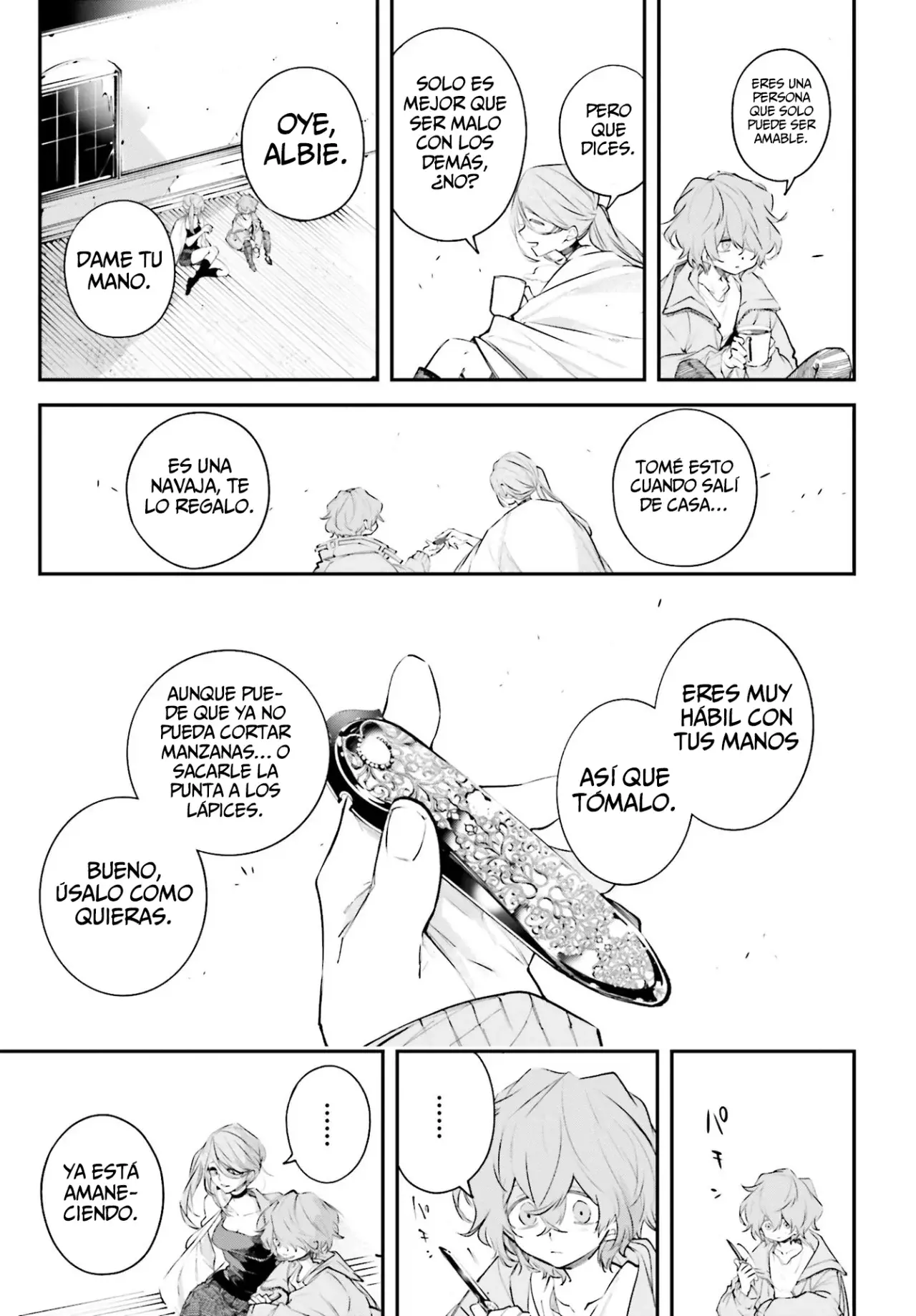 Rekkyou Sensen Capitulo 3: Neblina, cuchillo, rosa página 21