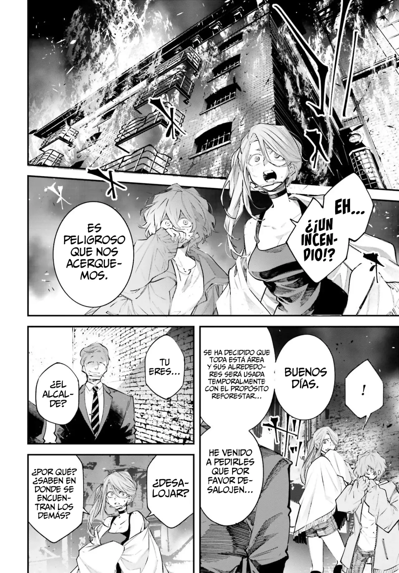 Rekkyou Sensen Capitulo 3: Neblina, cuchillo, rosa página 24