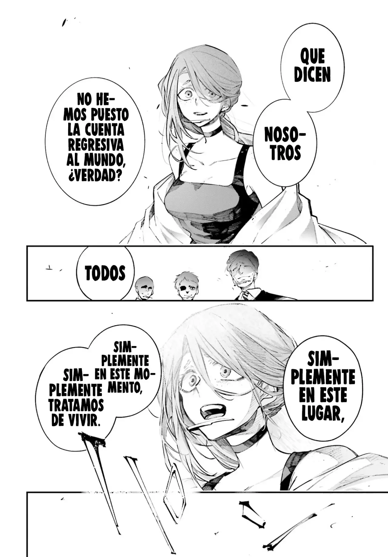 Rekkyou Sensen Capitulo 3: Neblina, cuchillo, rosa página 26