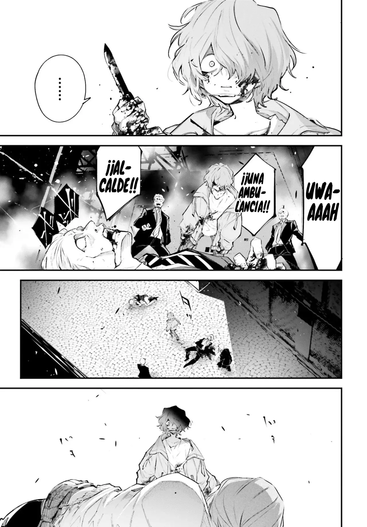 Rekkyou Sensen Capitulo 3: Neblina, cuchillo, rosa página 29