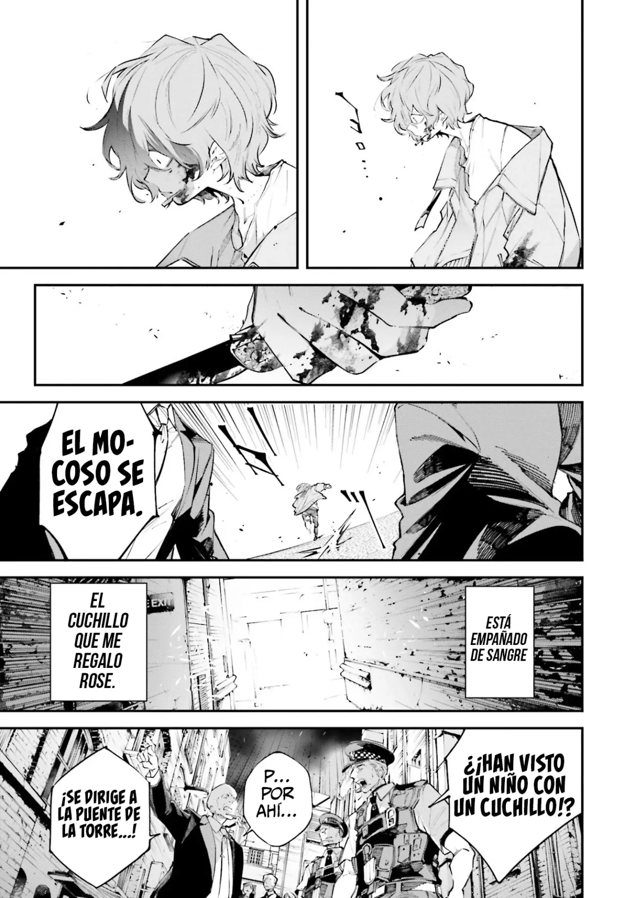 Rekkyou Sensen Capitulo 3: Neblina, cuchillo, rosa página 31