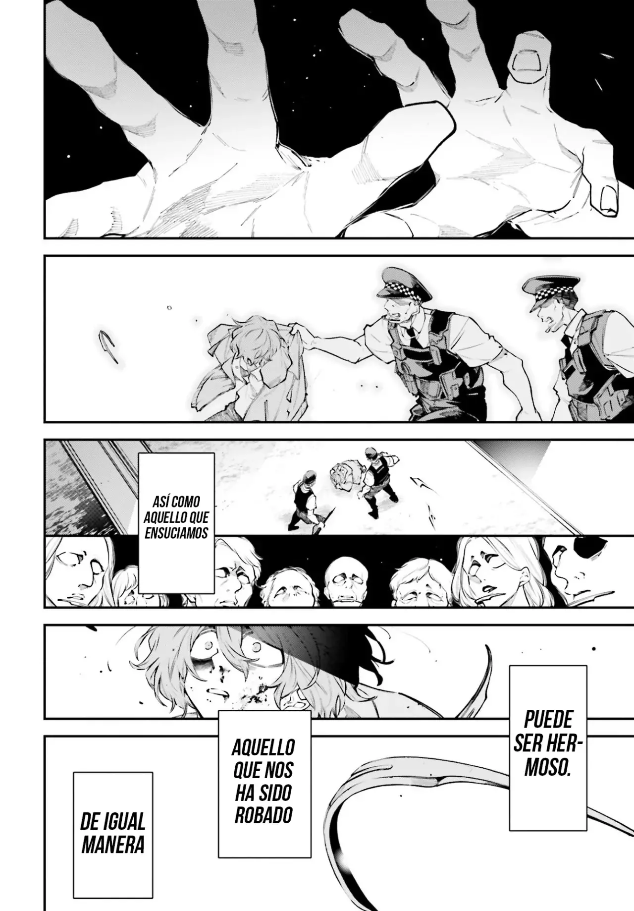 Rekkyou Sensen Capitulo 3: Neblina, cuchillo, rosa página 35