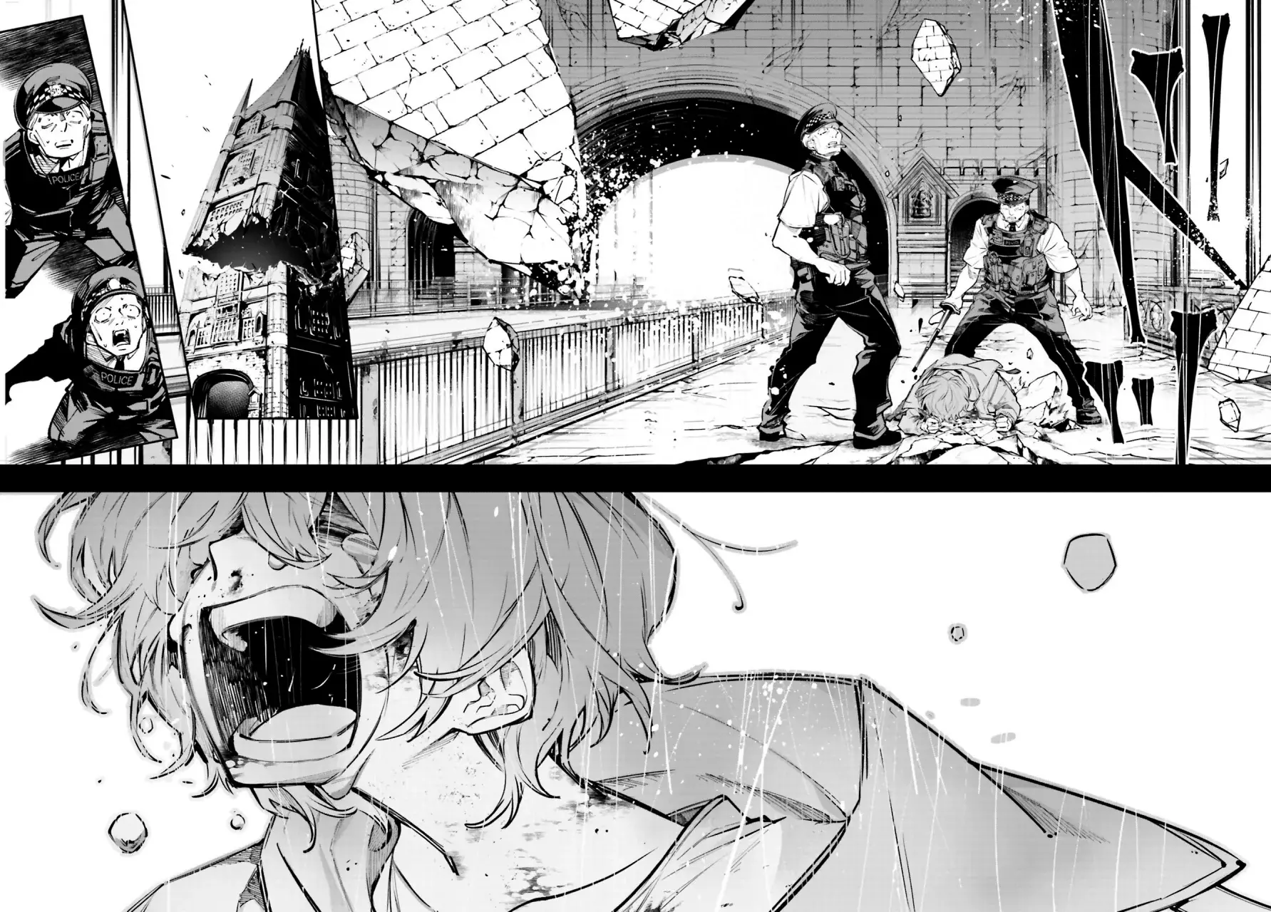 Rekkyou Sensen Capitulo 3: Neblina, cuchillo, rosa página 37