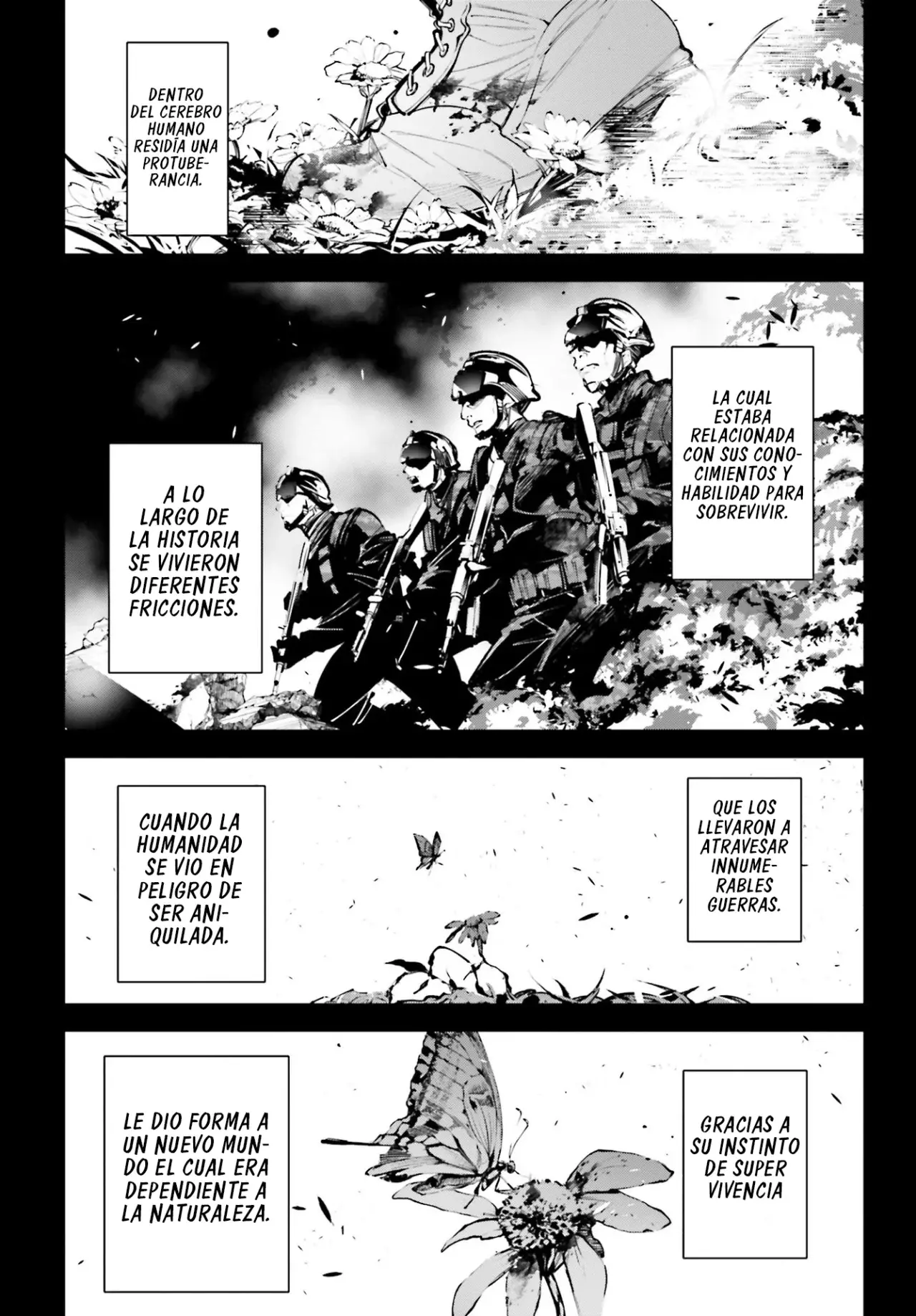 Rekkyou Sensen Capitulo 3: Neblina, cuchillo, rosa página 4