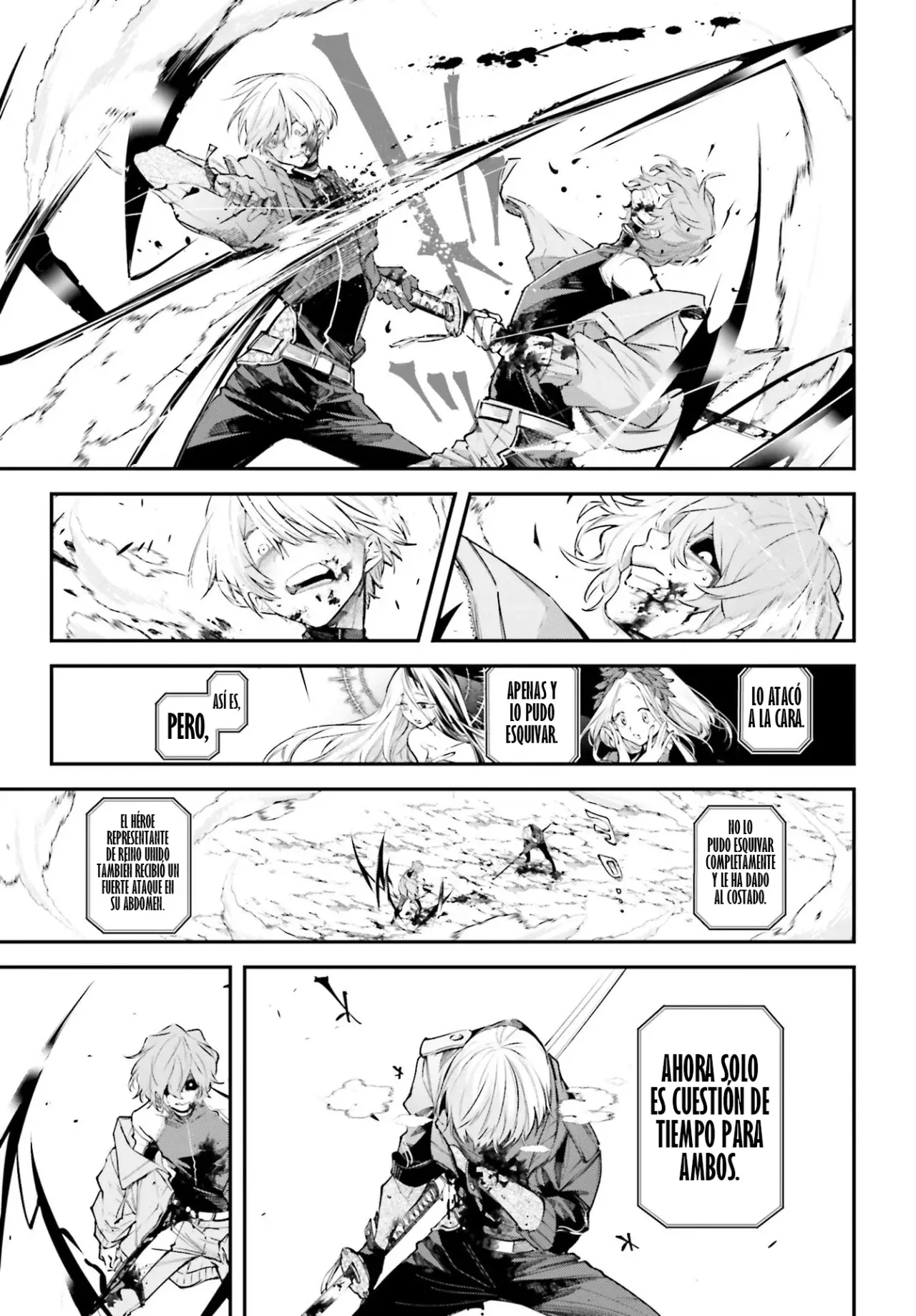 Rekkyou Sensen Capitulo 3: Neblina, cuchillo, rosa página 9