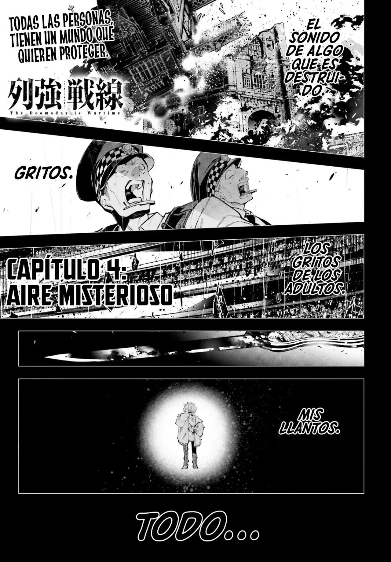 Rekkyou Sensen Capitulo 4: Aire misterioso página 3