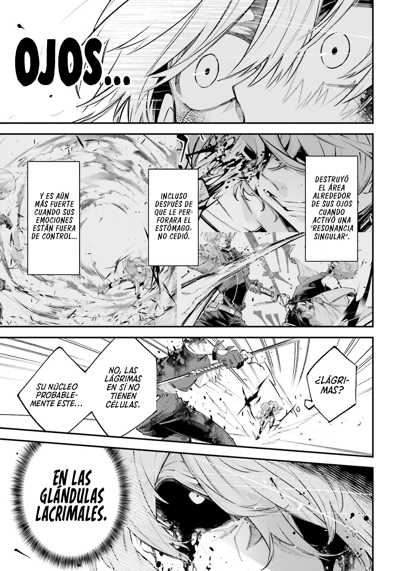 Rekkyou Sensen Capitulo 5: Lluvia negra en el cerebro página 10