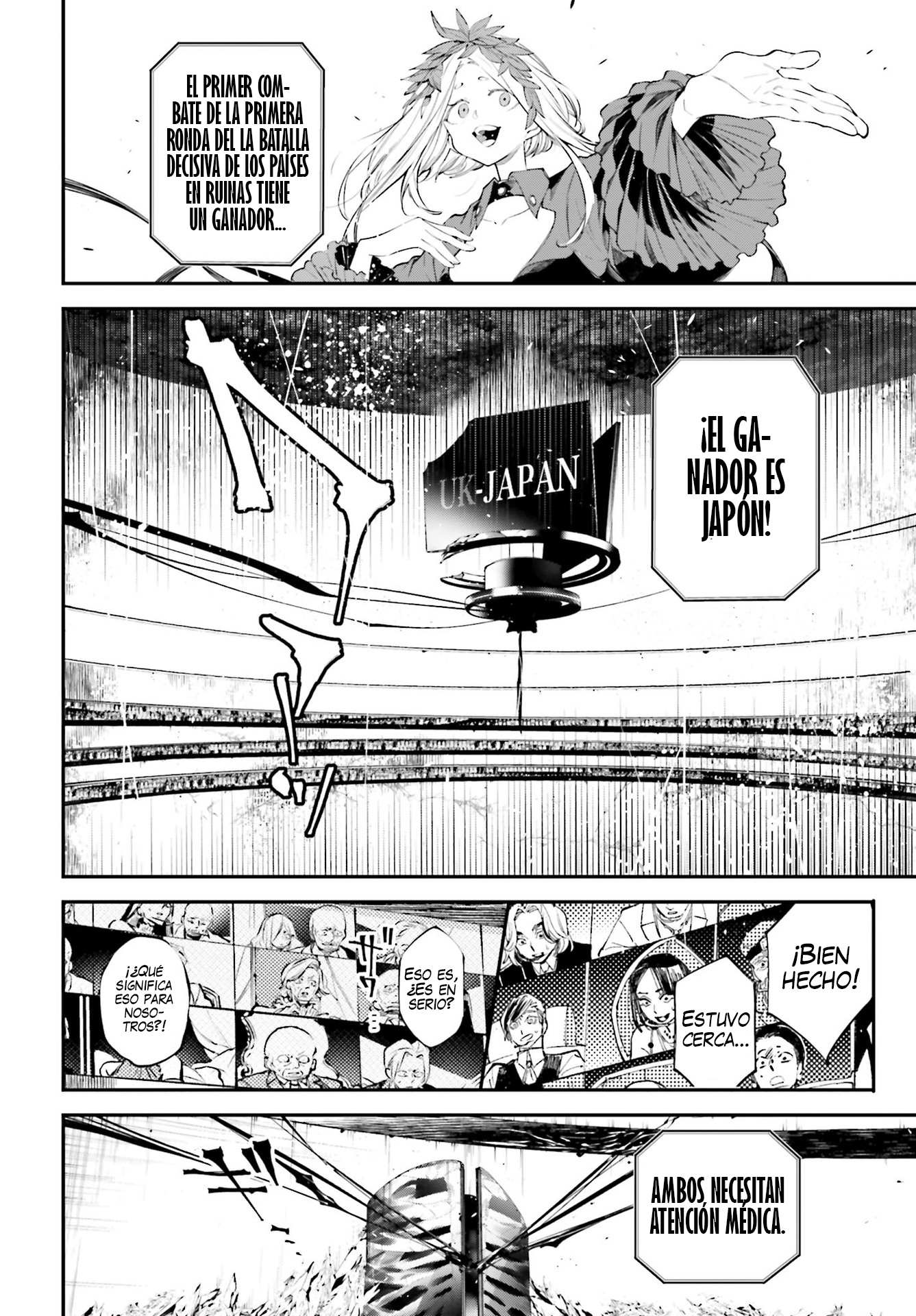 Rekkyou Sensen Capitulo 5: Lluvia negra en el cerebro página 22