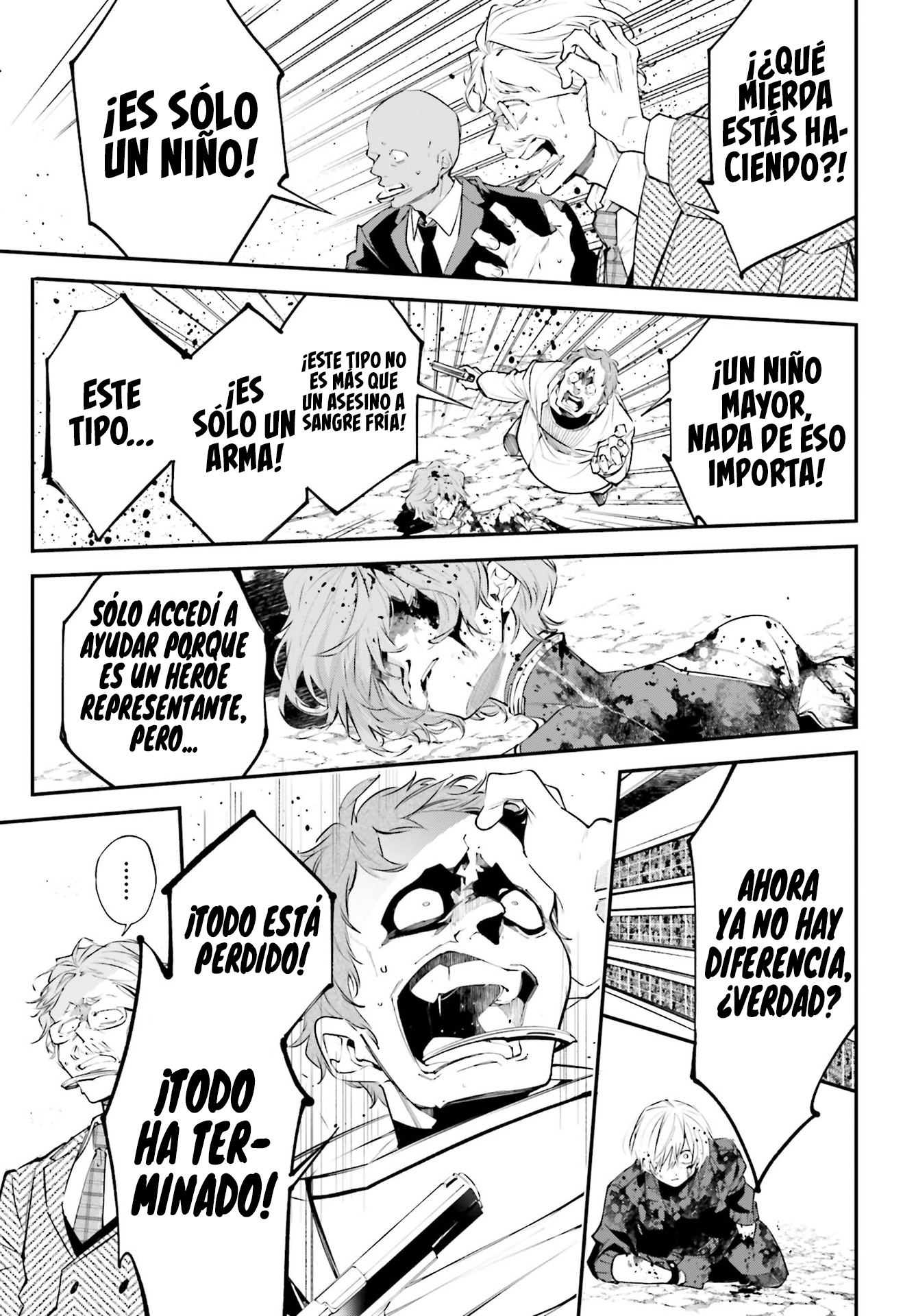 Rekkyou Sensen Capitulo 5: Lluvia negra en el cerebro página 29