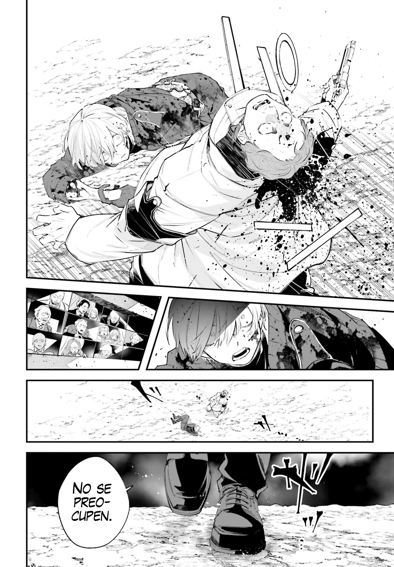 Rekkyou Sensen Capitulo 5: Lluvia negra en el cerebro página 32