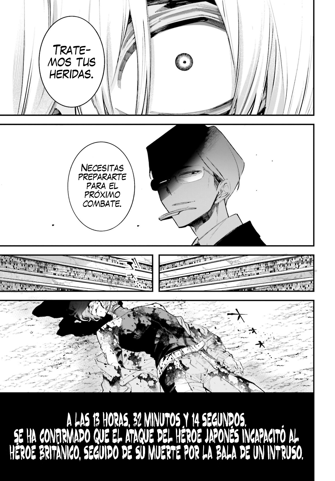 Rekkyou Sensen Capitulo 5: Lluvia negra en el cerebro página 37