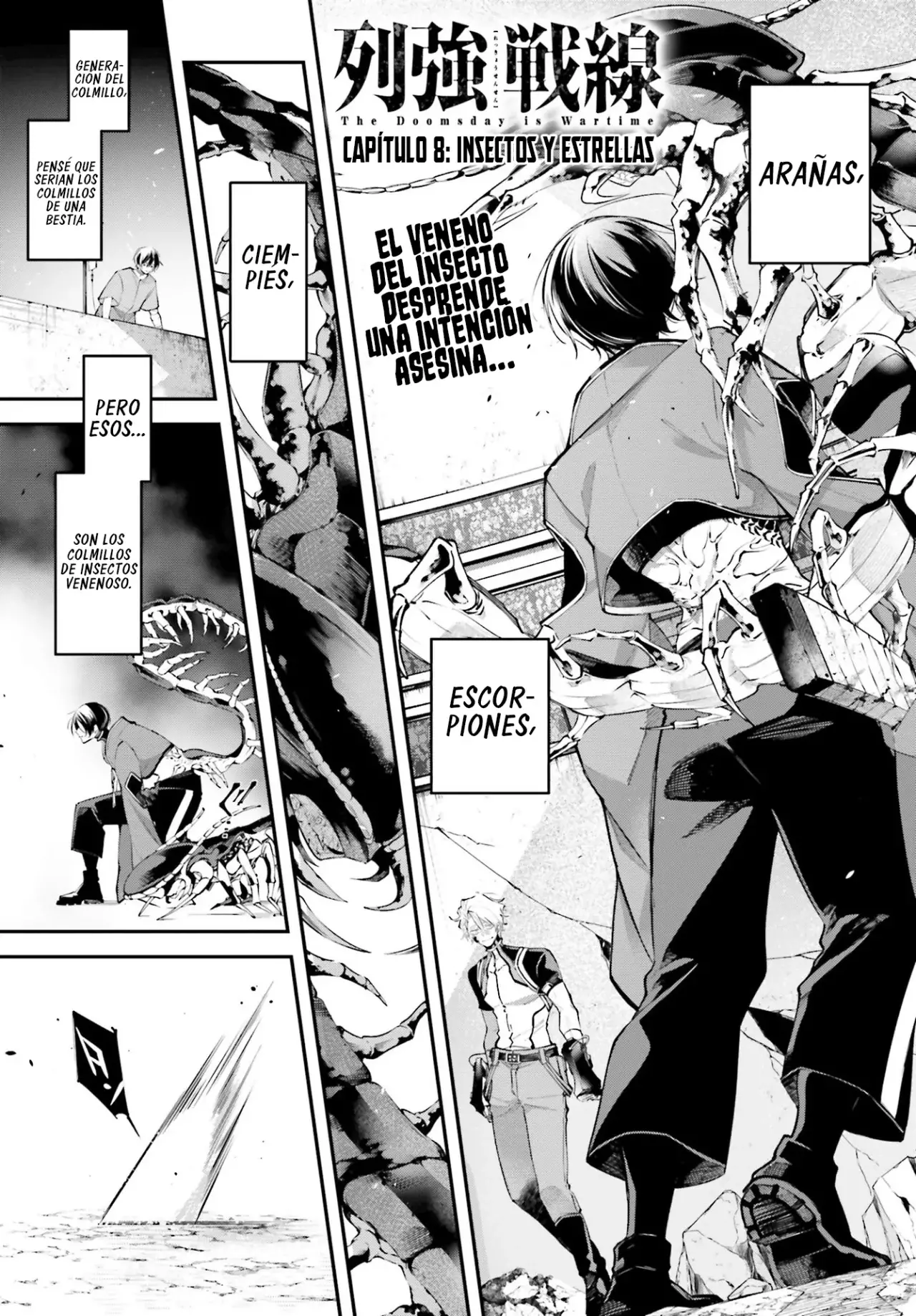 Rekkyou Sensen Capitulo 8: Insectos y estrellas página 3