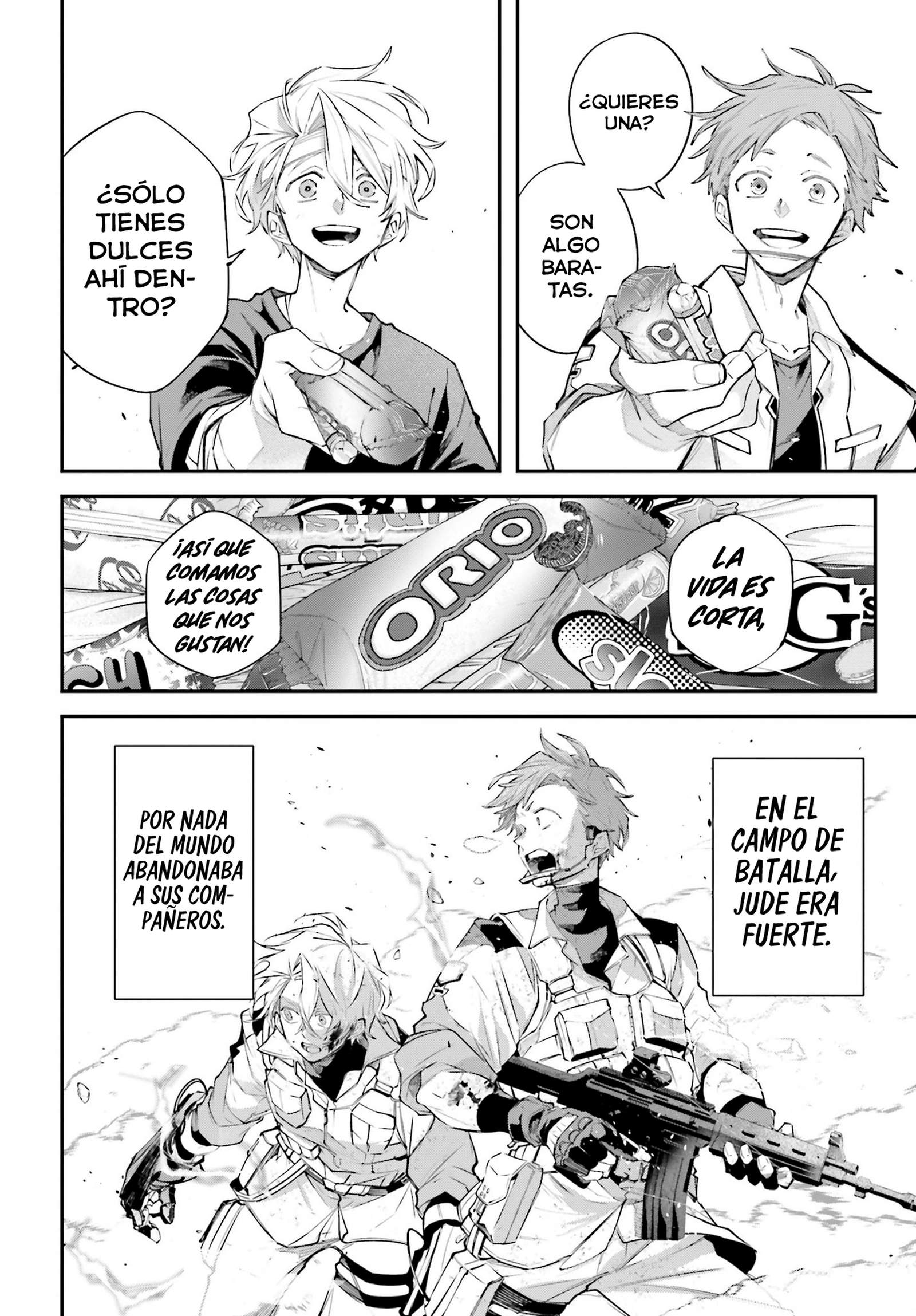 Rekkyou Sensen Capitulo 9: Máximo común divisor página 16