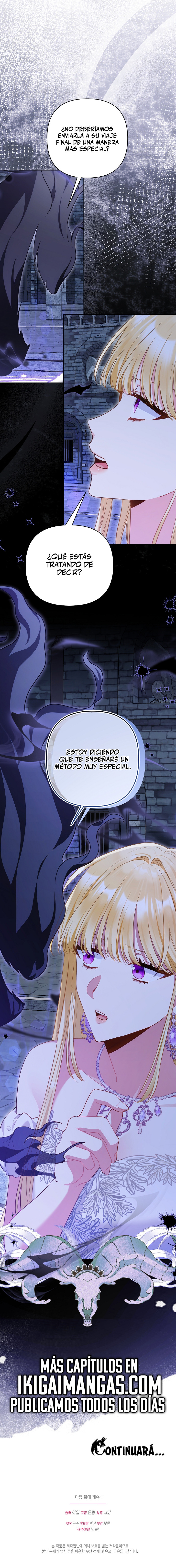 Marcada por el protagonista masculino, incluso como la villana Capitulo 39 página 10