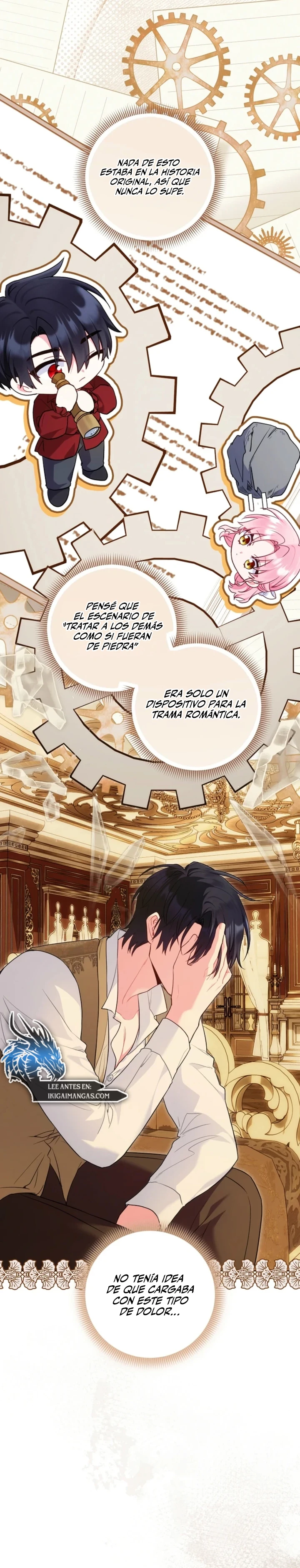 Marcada por el protagonista masculino, incluso como la villana Capitulo 42 página 11