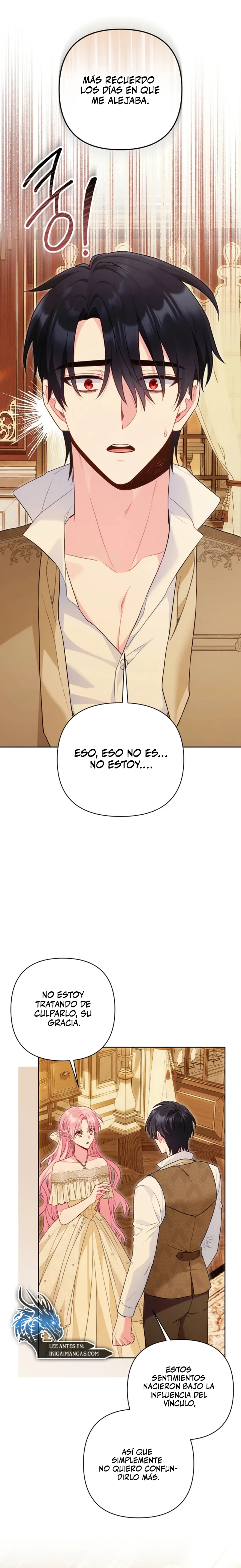 Marcada por el protagonista masculino, incluso como la villana Capitulo 42 página 5