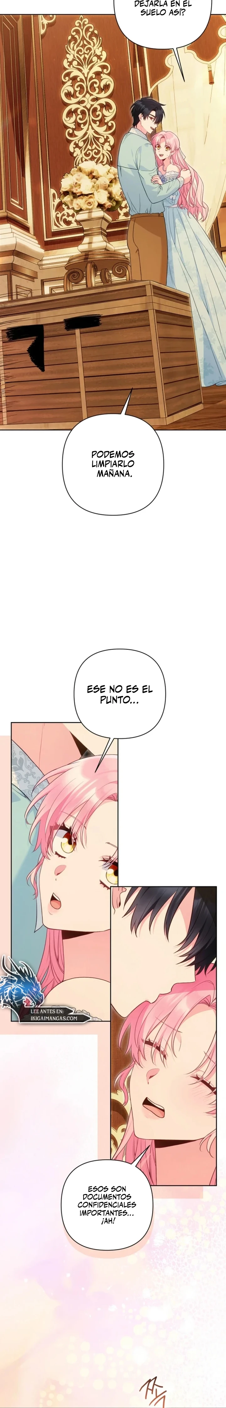 Marcada por el protagonista masculino, incluso como la villana Capitulo 44 página 11