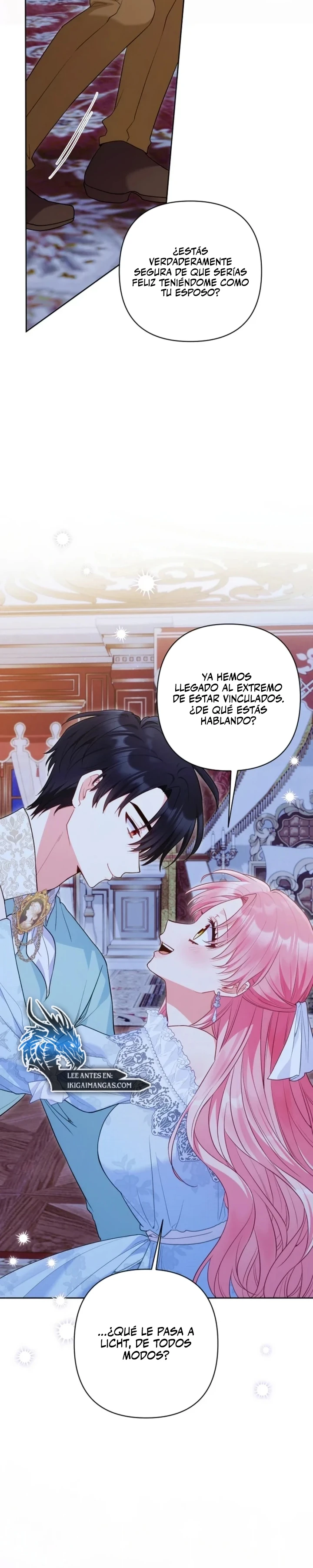 Marcada por el protagonista masculino, incluso como la villana Capitulo 45 página 7