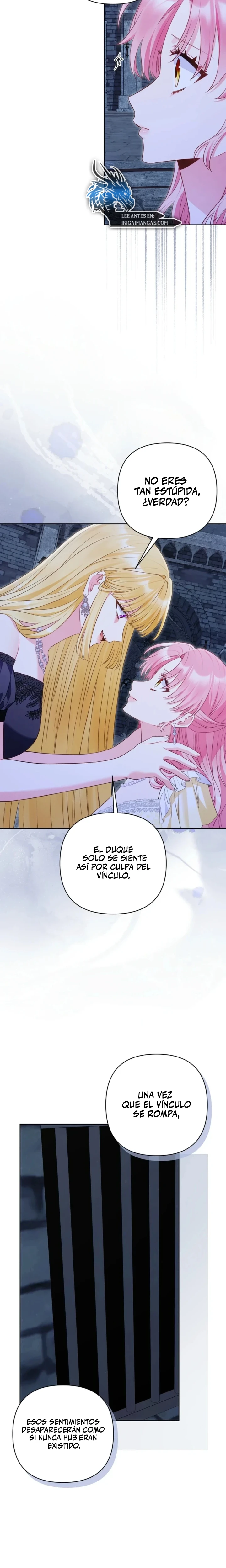 Marcada por el protagonista masculino, incluso como la villana Capitulo 47 página 7