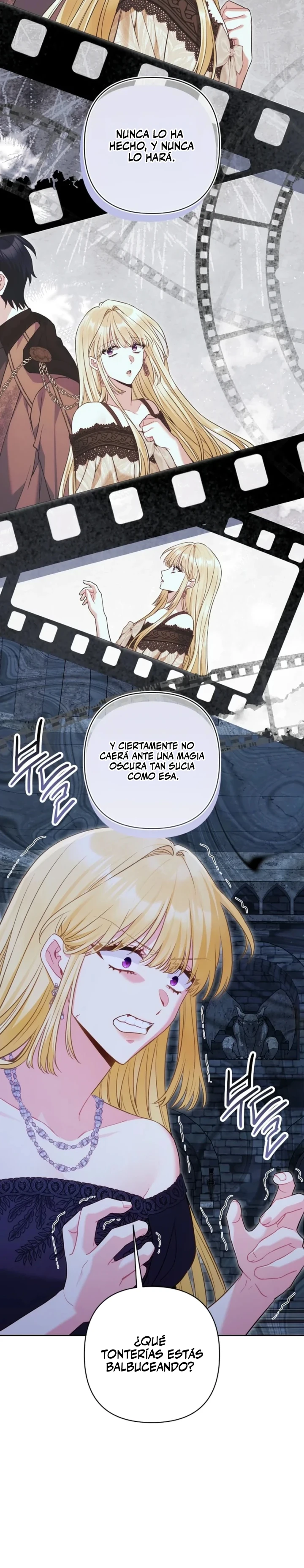 Marcada por el protagonista masculino, incluso como la villana Capitulo 47 página 9