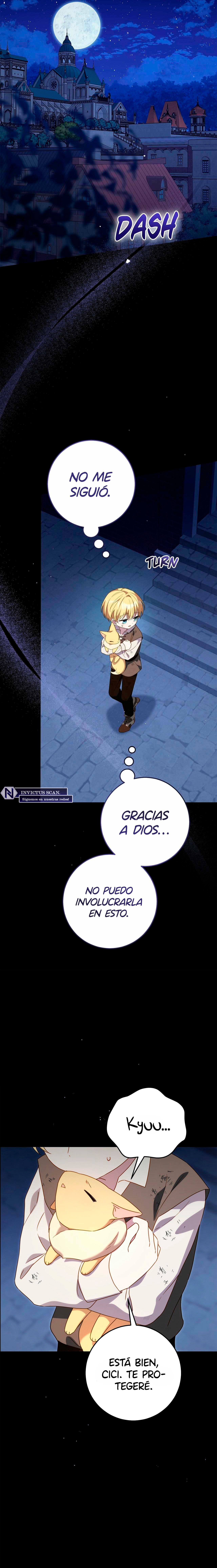 A salvo gracias a la Dama Pequeña e Indefensa Capitulo 17 página 9