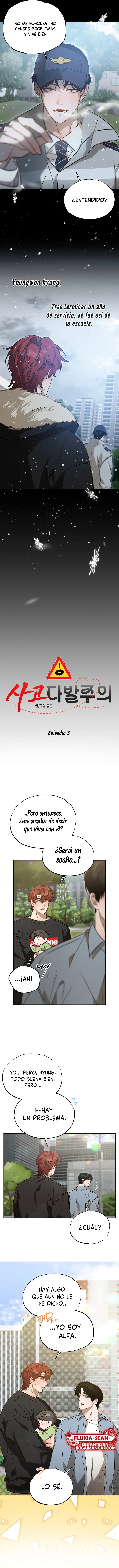 Precaución: zona de accidentes frecuentes Capitulo 3 página 10
