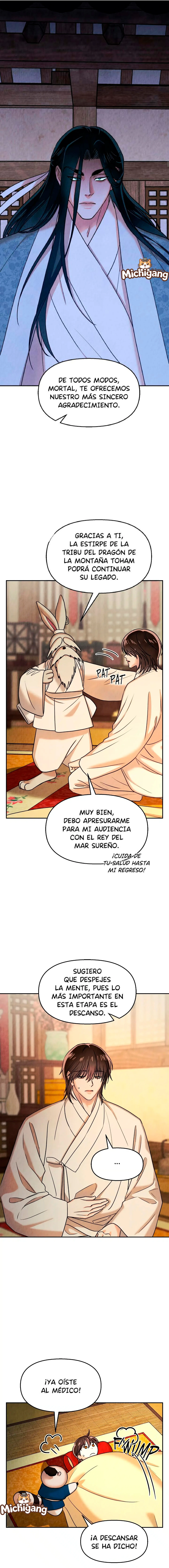 La temperatura a la que florece el loto blanco. Capitulo 14 página 4