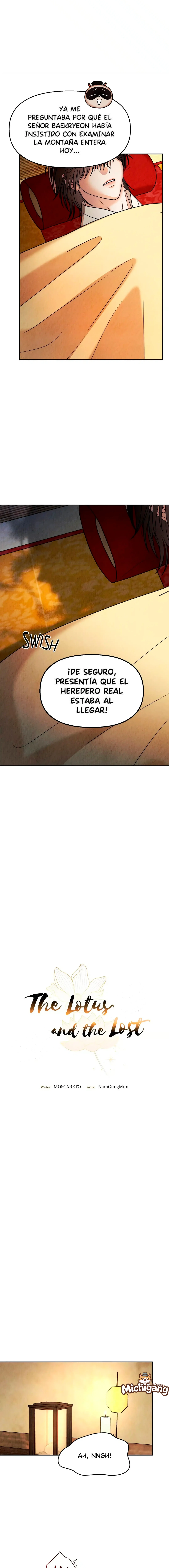 La temperatura a la que florece el loto blanco. Capitulo 14 página 5