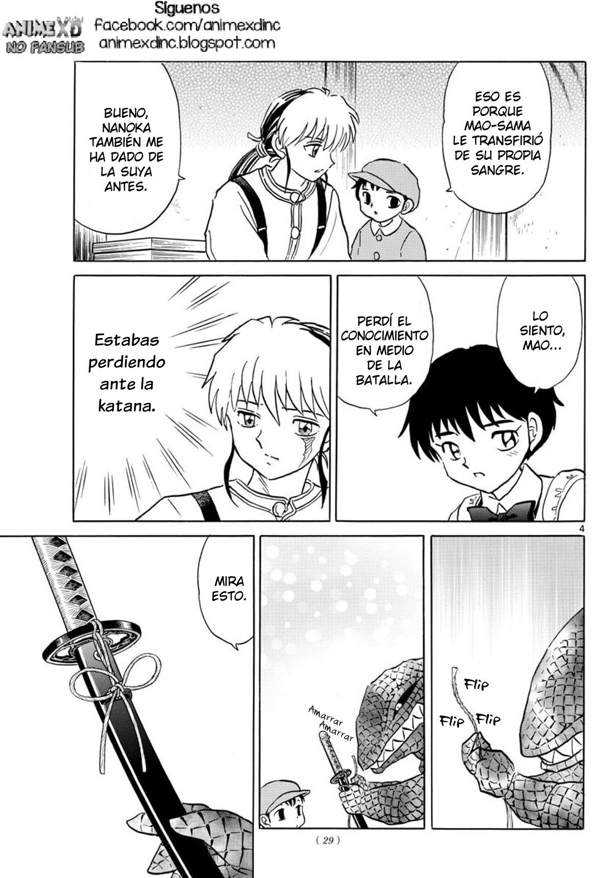 Mao Capitulo 105: El maestro de la Katana página 5