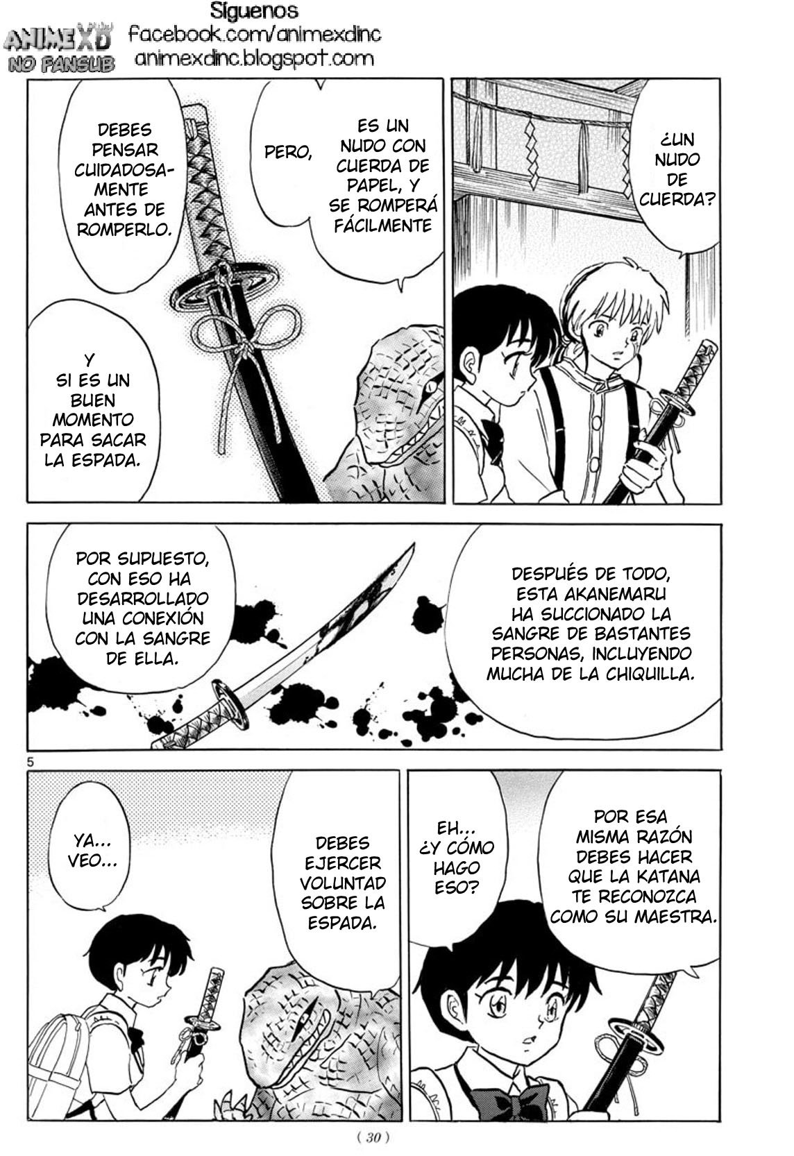 Mao Capitulo 105: El maestro de la Katana página 6