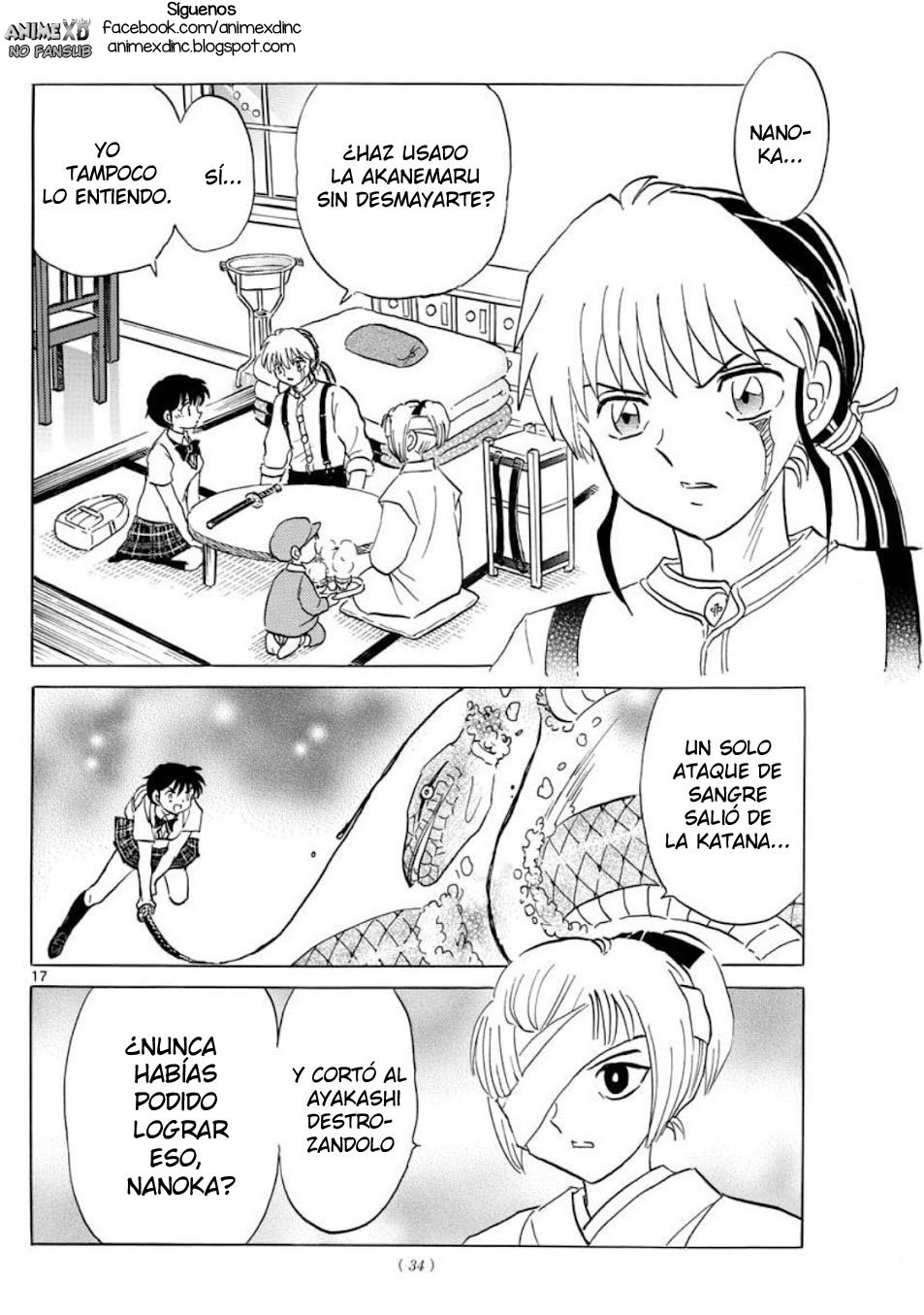 Mao Capitulo 116: Ataque de sangre página 17