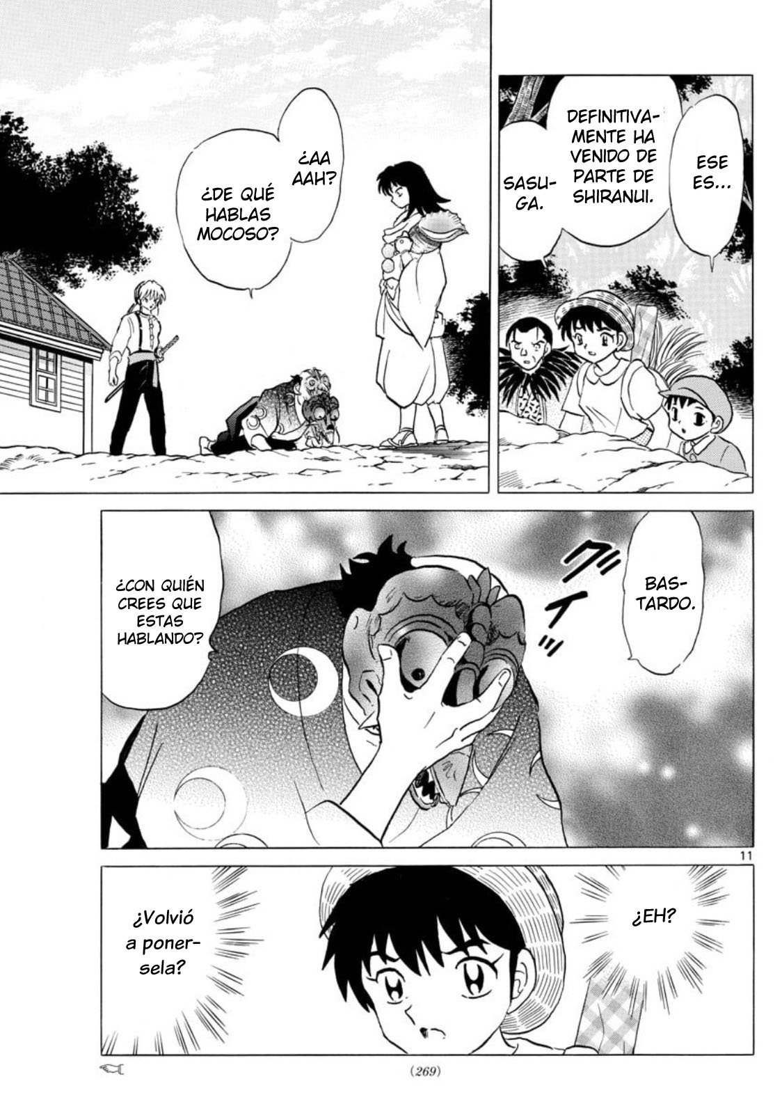 Mao Capitulo 139: Sasuga página 11