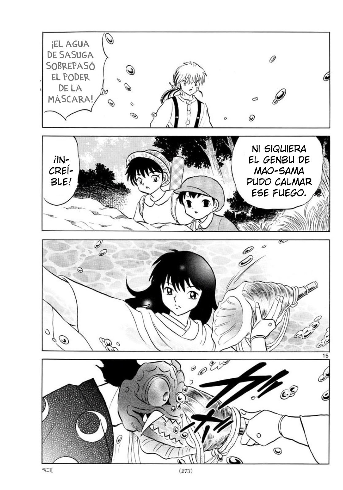 Mao Capitulo 139: Sasuga página 15