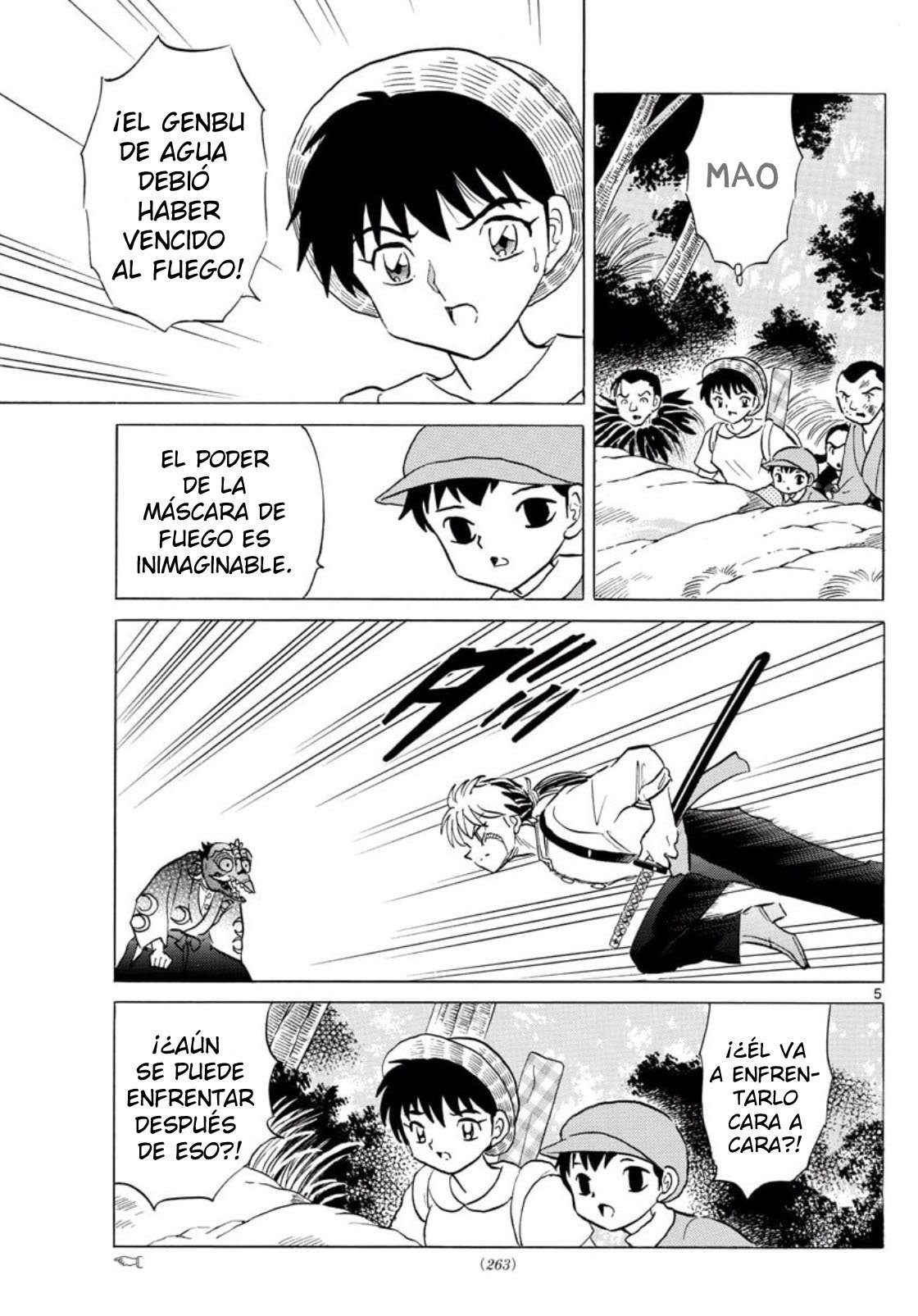 Mao Capitulo 139: Sasuga página 5