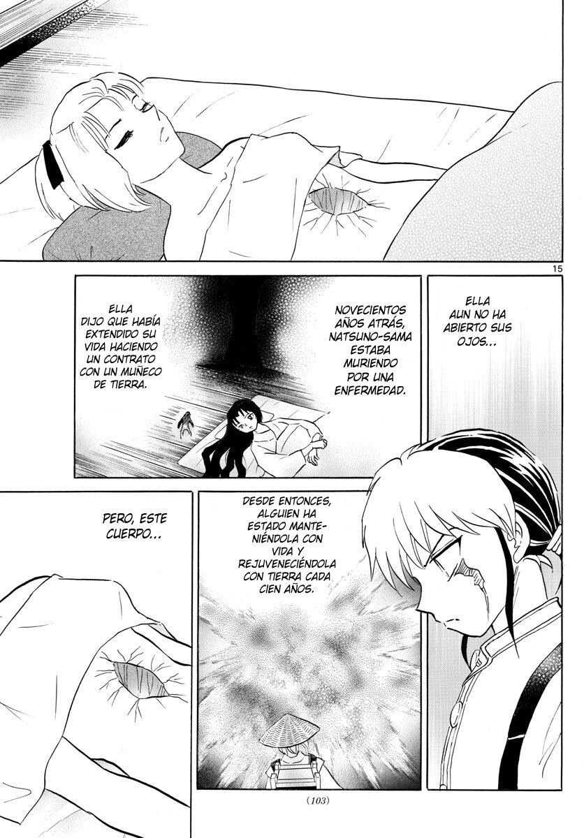 Mao Capitulo 161: La Vida Y Muerte De Natsuno página 15