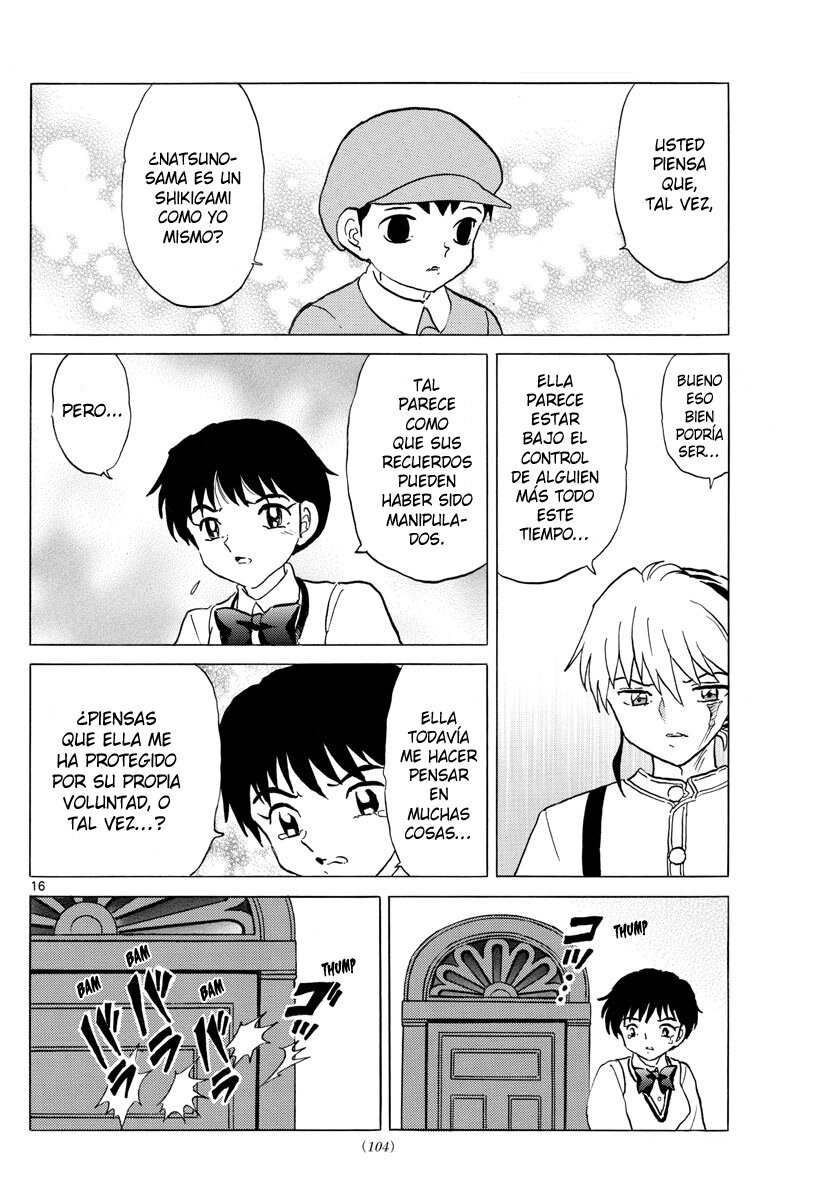 Mao Capitulo 161: La Vida Y Muerte De Natsuno página 16