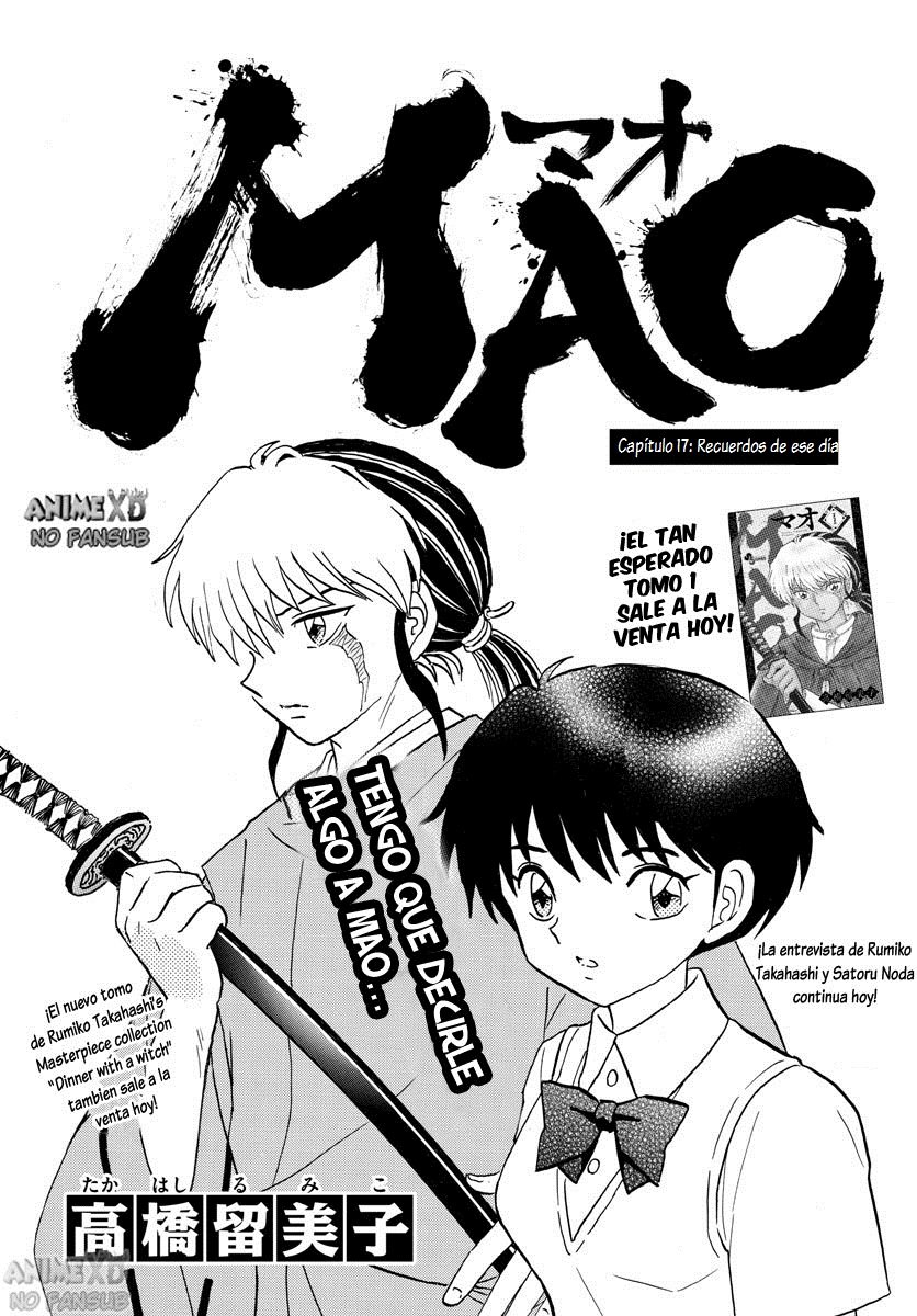 Mao Capitulo 17: Recuerdos de "Ese día" página 2