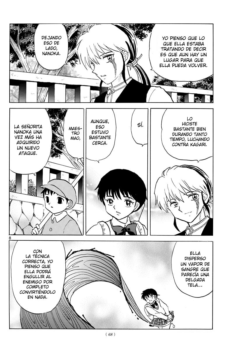 Mao Capitulo 176: La Decisión De Kagari página 8