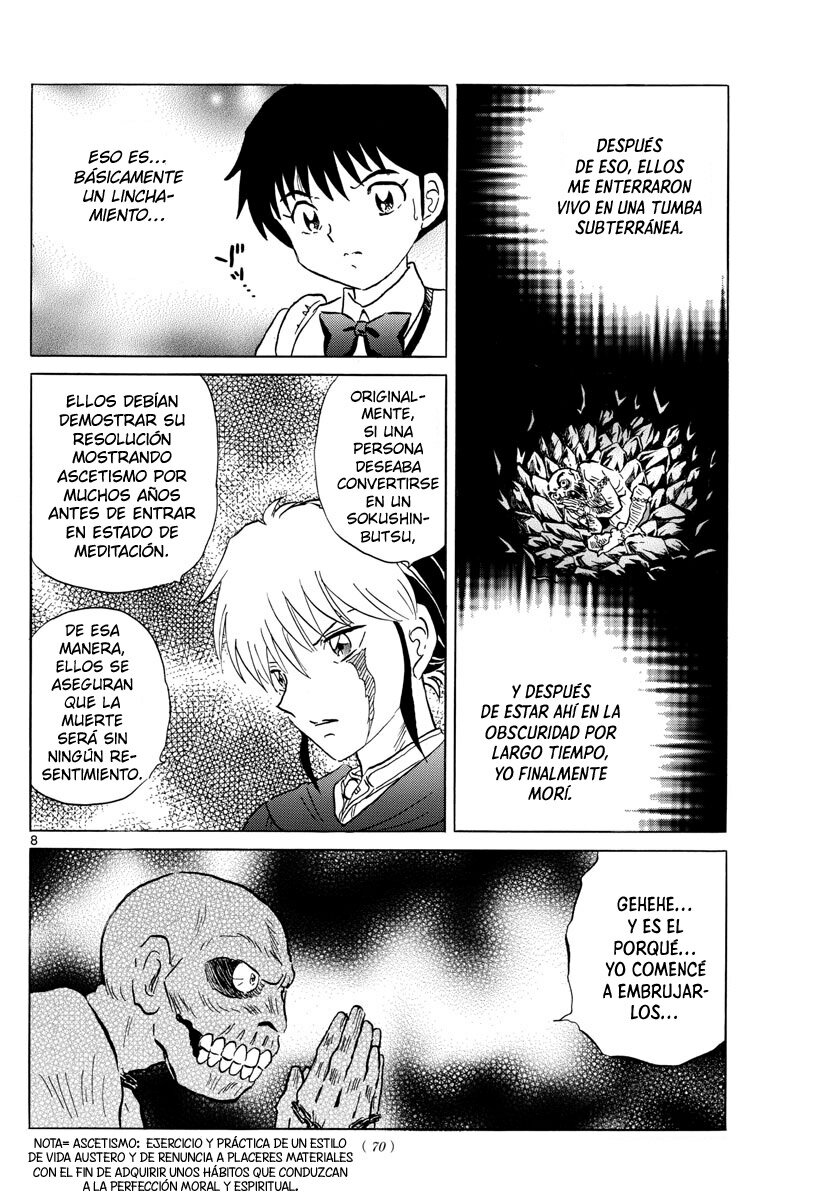 Mao Capitulo 186: Sokushinbutsu página 8