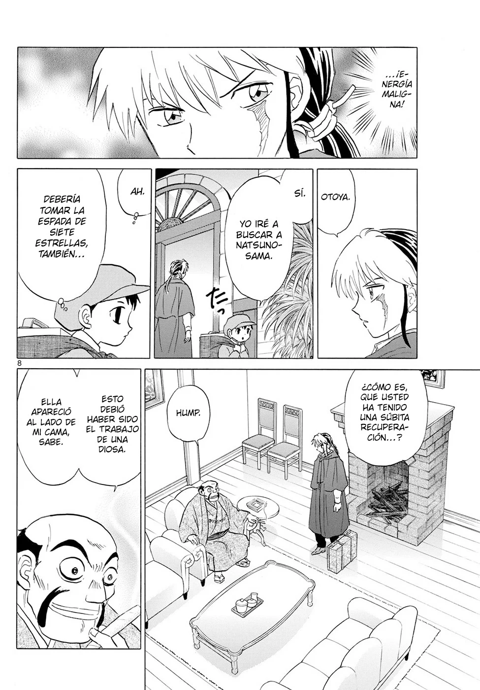 Mao Capitulo 195: Boyuki Y Yurako página 8