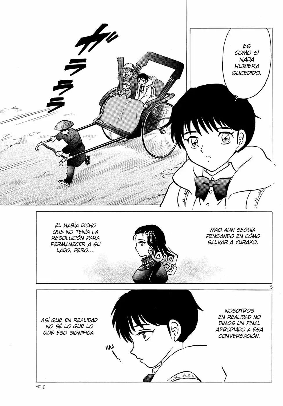 Mao Capitulo 214: El Brazo Del Oni página 5