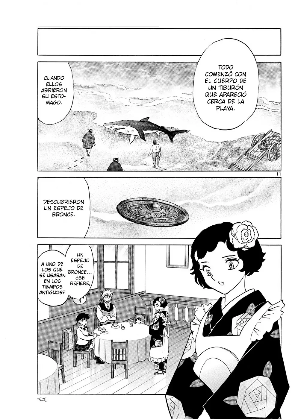 Mao Capitulo 238: Resentimiento Y Esperanza página 11