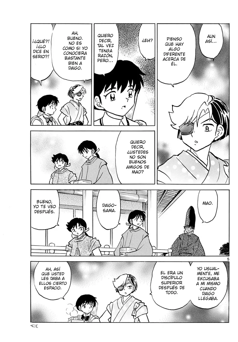 Mao Capitulo 243: El Templo De Shiranui página 5