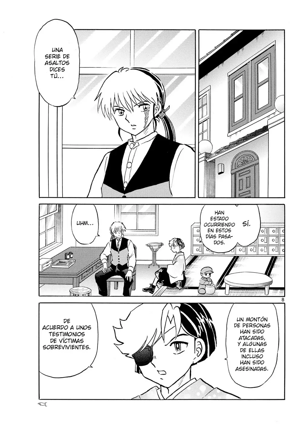 Mao Capitulo 252: Rata De Hierro página 8