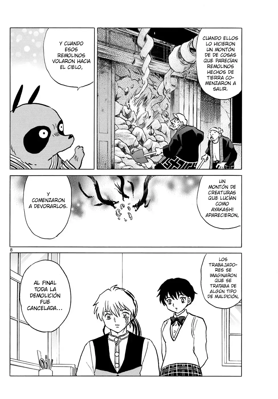 Mao Capitulo 286: La Casa Rellena De Tierra página 8
