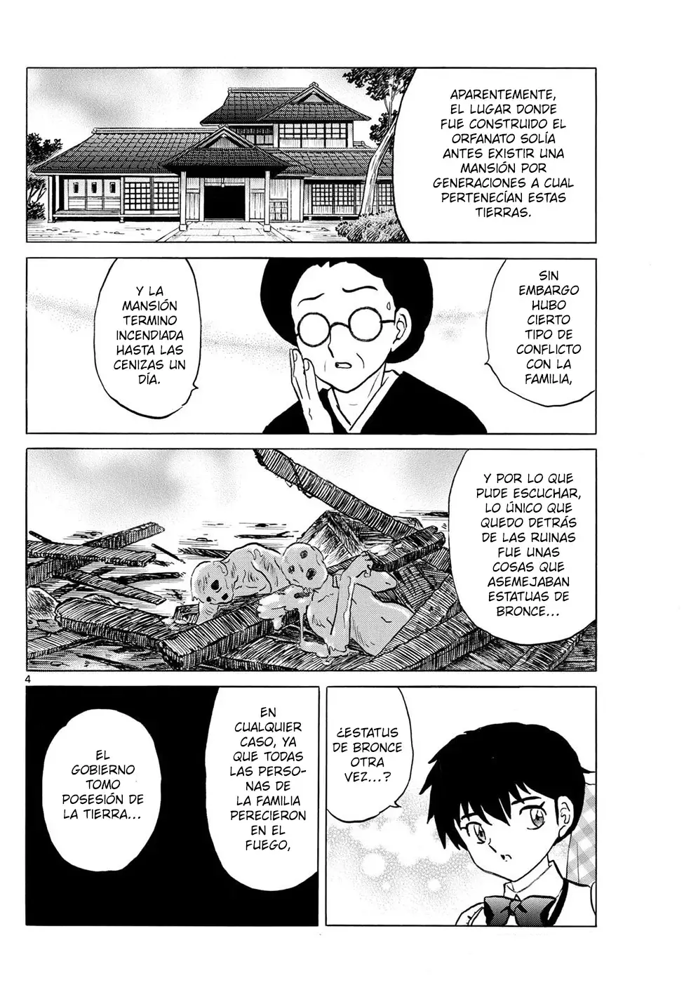 Mao Capitulo 292: El Misterio De Las Estatuas De Bronce página 4